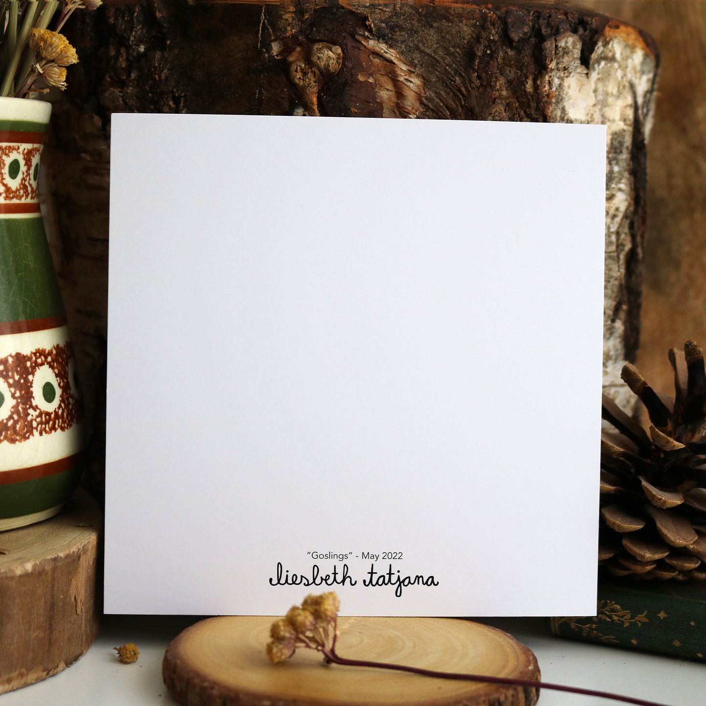 "Goslings" Postcard print