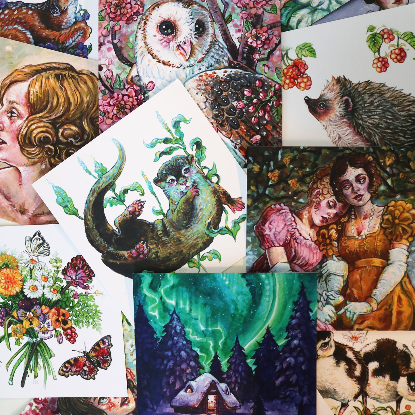 4 Small Mystery Prints