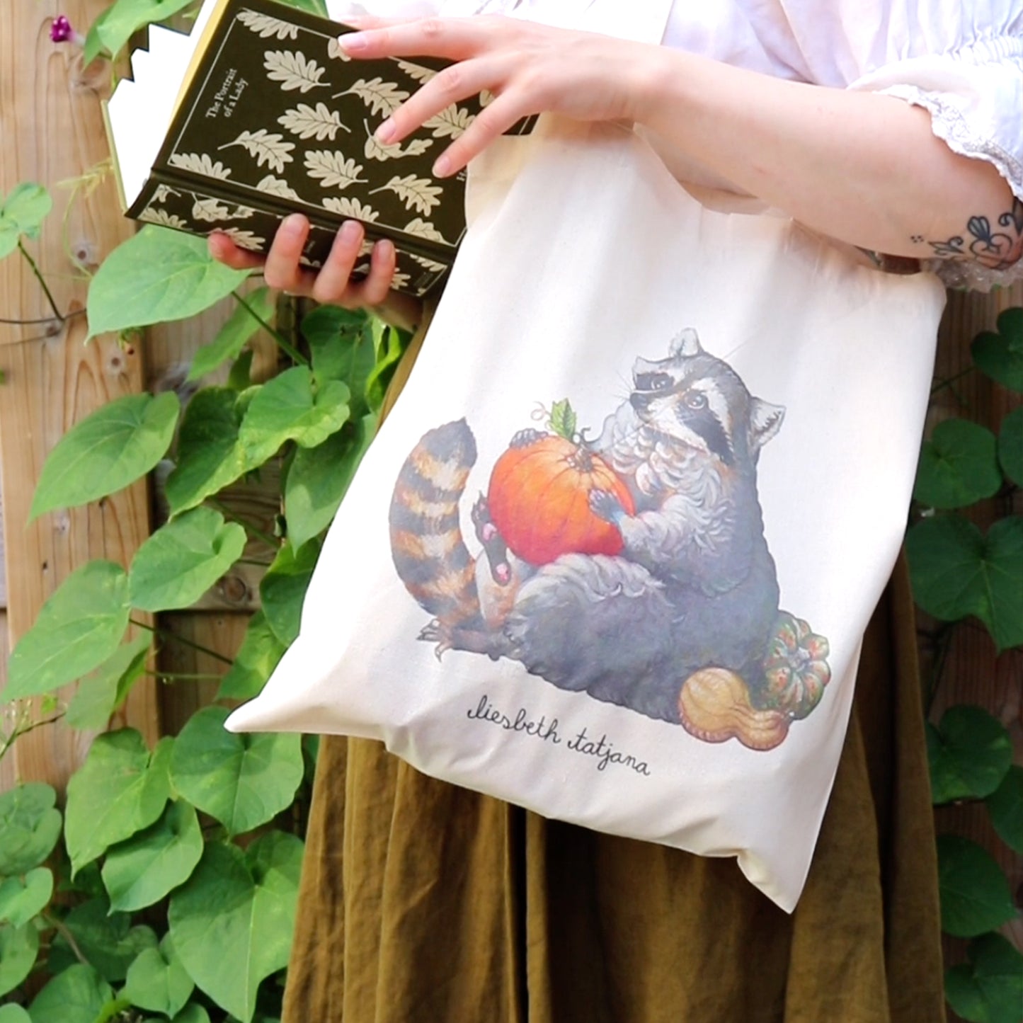 "Raccoon" Tote bag