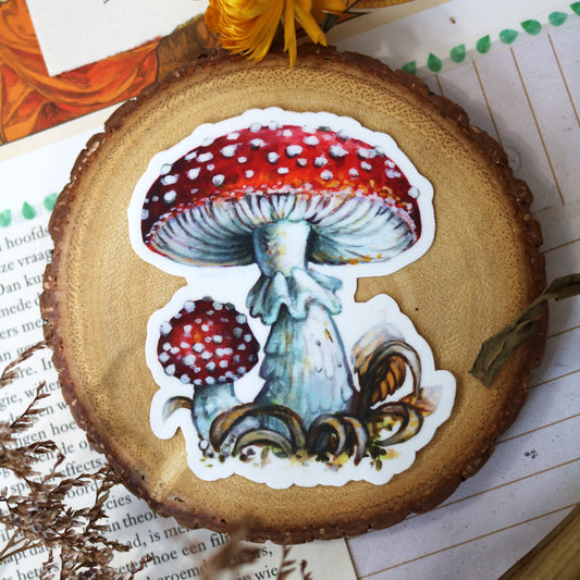 "Amanita" Vinyl sticker
