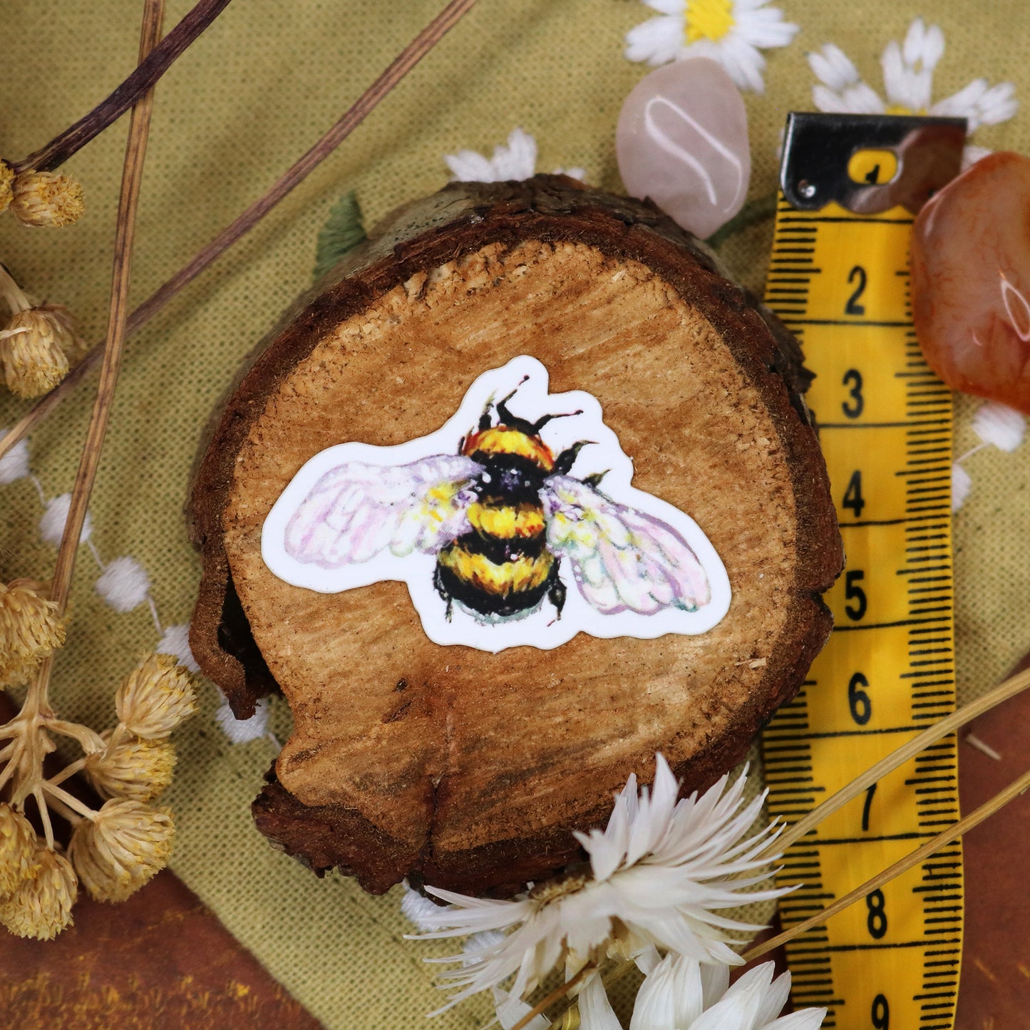 "Bee" Vinyl Sticker