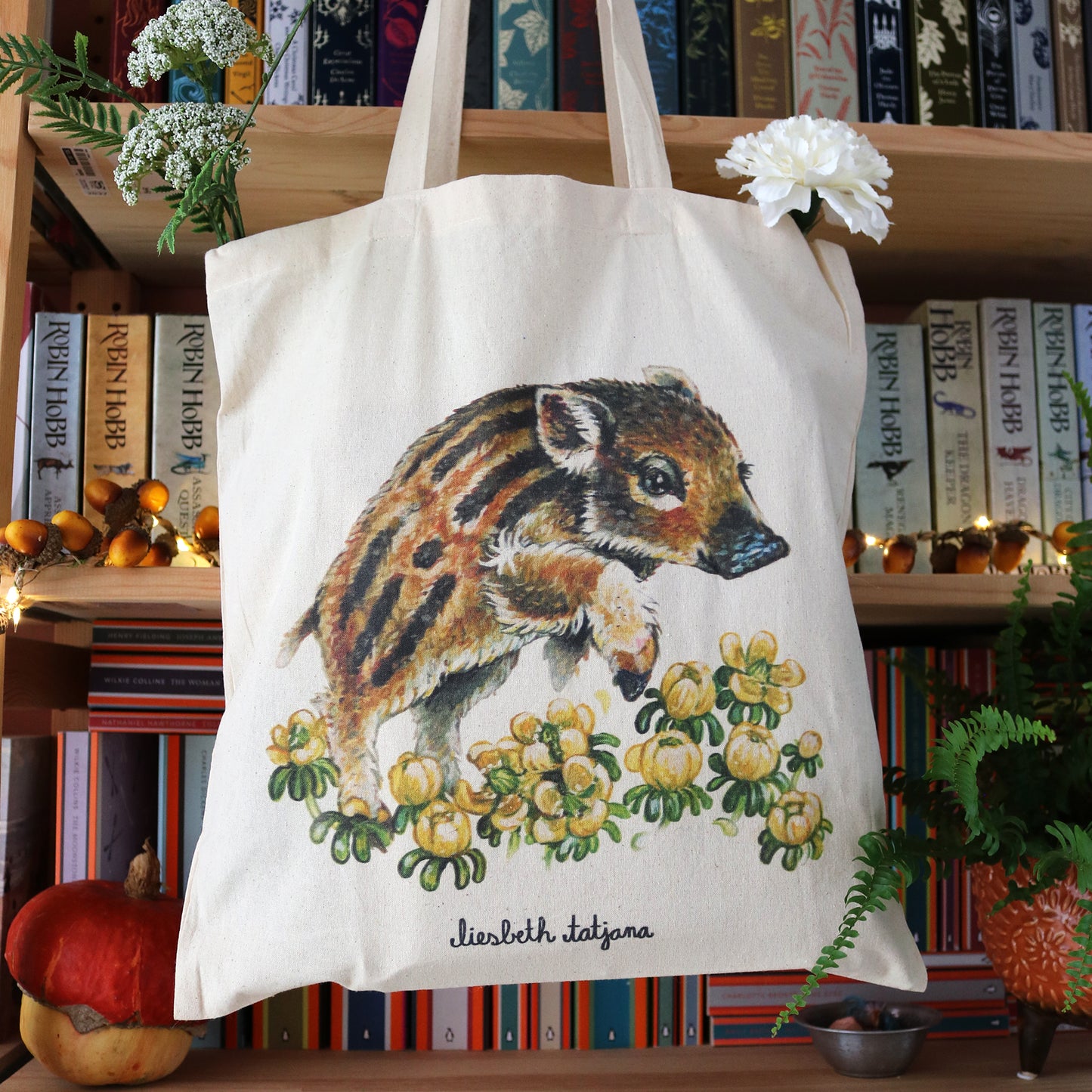 "Boar" Tote bag